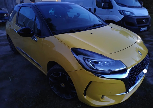 Citroen DS3 cena 27900 przebieg: 261000, rok produkcji 2016 z Lipno małe 154